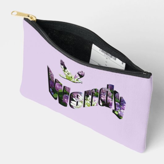 Bloemige Wendy naam, Etui (Open)