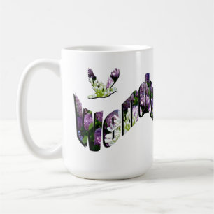 Bloemige Wendy naam, Koffiemok