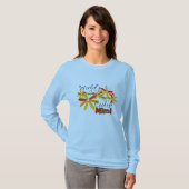 Bloemige Werelds Coolste Mimi T-shirt (Voorkant volledig)
