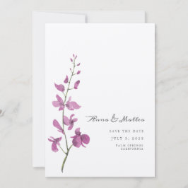 Bloemige wieden Save The Date