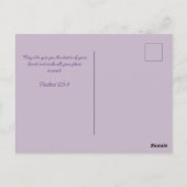 Bloemige Wilde Bloemen Rustieke Boho Gril Verjaard Briefkaart (Achterkant)