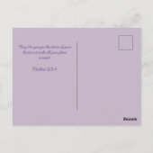 Bloemige Wilde Bloemen Rustieke Boho Wispelturige Briefkaart (Achterkant)