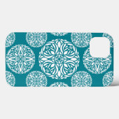Bloemige winter sneeuwvlok Case-Mate iPhone case (Achterkant (horizontaal))