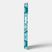 Bloemige winter sneeuwvlok Case-Mate iPhone case (Achterkant / Rechts)