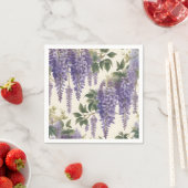  bloemige Wisteria Servet (Insitu)