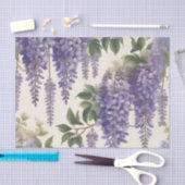 bloemige Wisteria Tissuepapier (Craft)