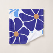 Bloemillustratie Bad Handdoek (Wasdoekje)