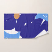 Bloemillustratie Bad Handdoek (Handdoek)