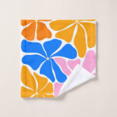 Bloemillustratie Bad Handdoek (Wasdoekje)