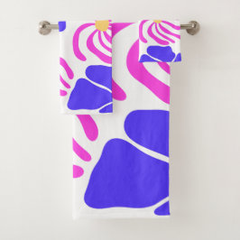 Bloemillustratie Bad Handdoek