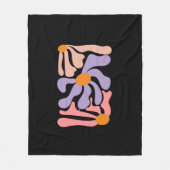 Bloemillustratie Kunstwerk Fleece Deken (Voorkant)