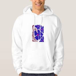 Bloemillustratie Kunstwerk Hoodie
