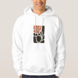 Bloemillustratie Kunstwerk Hoodie