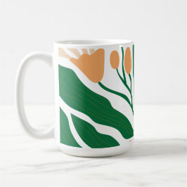 Bloemillustratie Kunstwerk Koffiemok