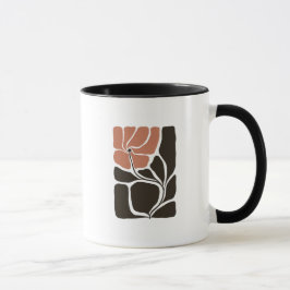 Bloemillustratie Kunstwerk Mok