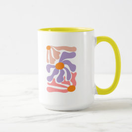 Bloemillustratie Kunstwerk Mok