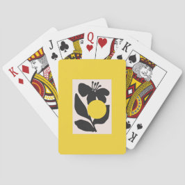 Bloemillustratie Kunstwerk Pokerkaarten