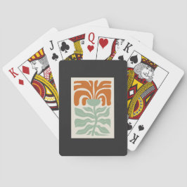 Bloemillustratie Kunstwerk Pokerkaarten