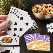 Bloemillustratie Kunstwerk Pokerkaarten (Insitu)