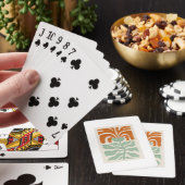 Bloemillustratie Kunstwerk Pokerkaarten (Insitu)