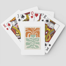 Bloemillustratie Kunstwerk Pokerkaarten