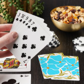 Bloemillustratie Kunstwerk Pokerkaarten (Insitu)