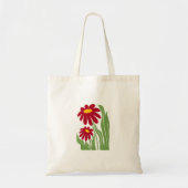 Bloemillustratie Kunstwerk Tote Bag (Voorkant)