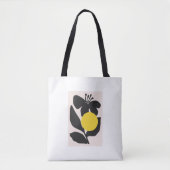 Bloemillustratie Kunstwerk Tote Bag (Voorkant)