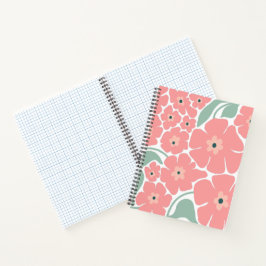 Bloemillustratie Notitieboek