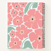 Bloemillustratie Notitieboek (Achterkant)