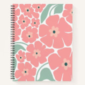 Bloemillustratie Notitieboek (Voorkant)
