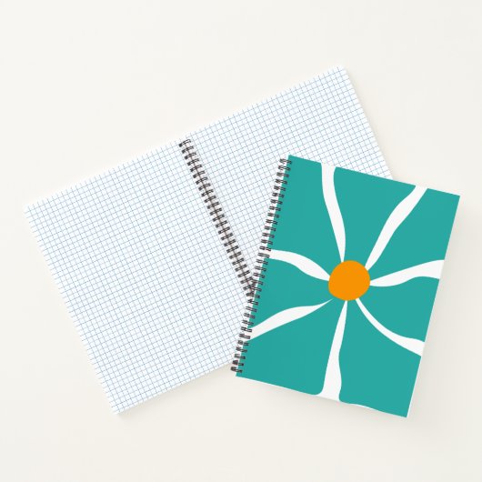 Bloemillustratie Notitieboek (Binnen)