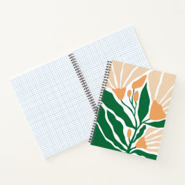 Bloemillustratie Notitieboek