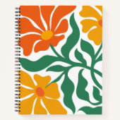 Bloemillustratie Notitieboek (Voorkant)