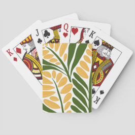 Bloemillustratie Pokerkaarten