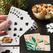 Bloemillustratie Pokerkaarten (Insitu)
