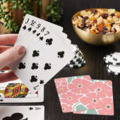 Bloemillustratie Pokerkaarten (Insitu)