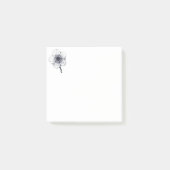  bloemillustratie. post-it® notes (Voorkant)