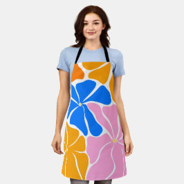Bloemillustratie Schort