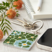 Bloemillustratie Sleutelhanger (Voorkant Rechts)