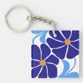 Bloemillustratie Sleutelhanger (Voorkant)