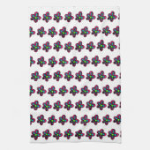 Bloemillustratie Theedoek (Verticaal)