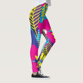 Bloemillustraties Leggings (Rechts)