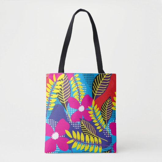 Bloemillustraties Tote Bag (Voorkant)