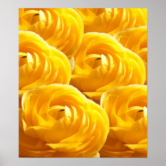 Bloemindrukking I Poster
