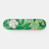 Bloeming van Wild Roos Rosa Canina Persoonlijk Skateboard (Horizontaal)