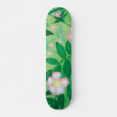 Bloeming van Wild Roos Rosa Canina Persoonlijk Skateboard (Voorkant)