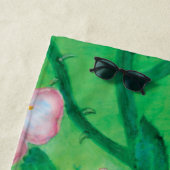 Bloeming van Wild Roos Rosa Canina Strandlaken (In situ)