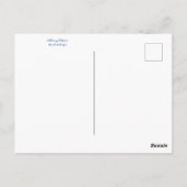 Bloemingen uit Californië! Briefkaart (Achterkant)