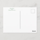 Bloemingen uit Palo Alto! Briefkaart (Achterkant)